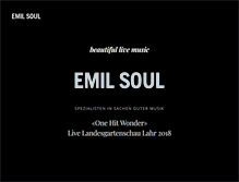 Tablet Screenshot of emil-soul.de